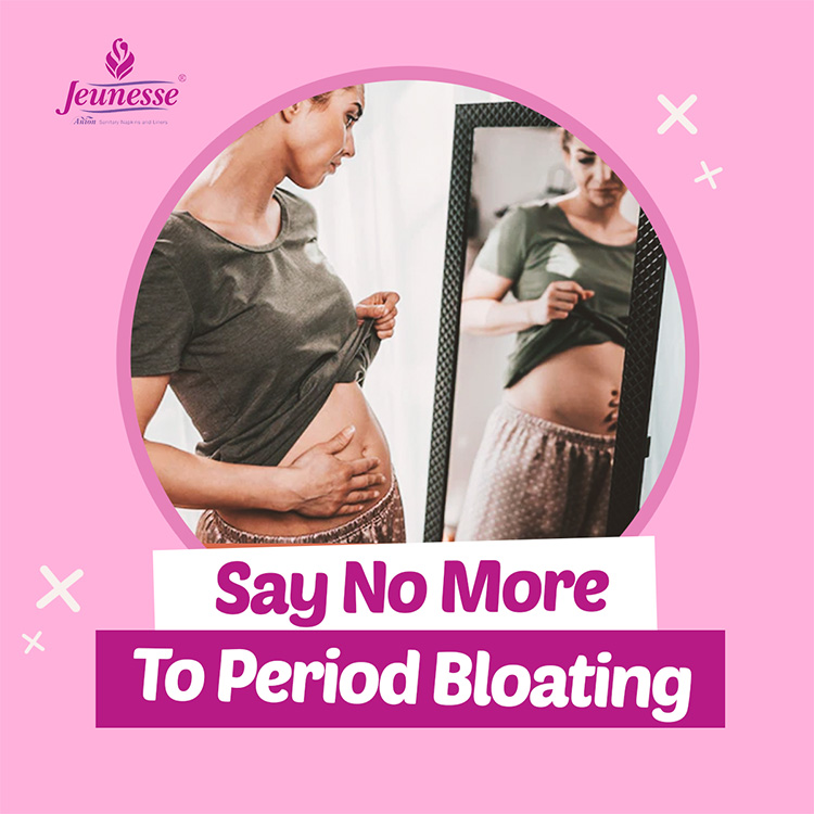 no more period bloating