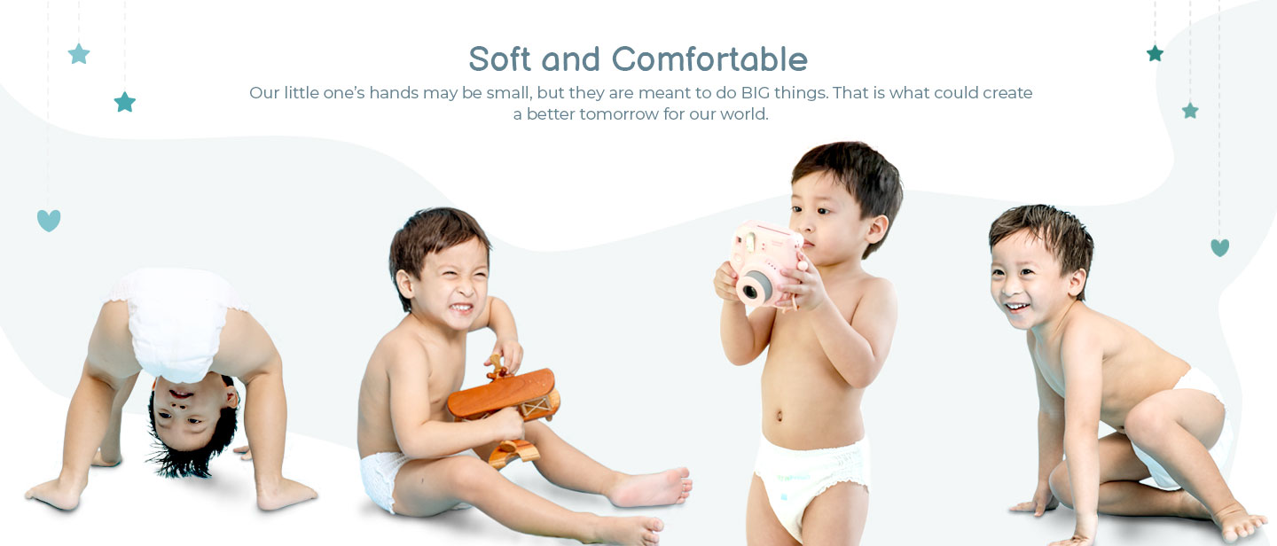 Ultrafresh ultra thin diapers: Soft and Comfortable